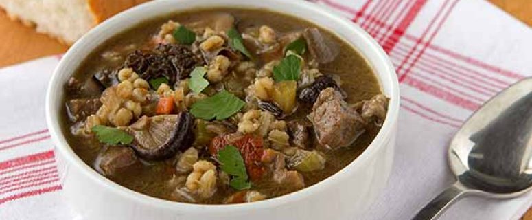 Hearty Beef Barley and Mushroom Stew Hearty Beef Barley and Mushroom Stew